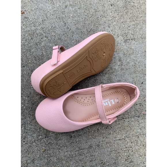 Baby/Toddler Baby Pink Ballet Velcro Strap Flats - Picture 2 of 4